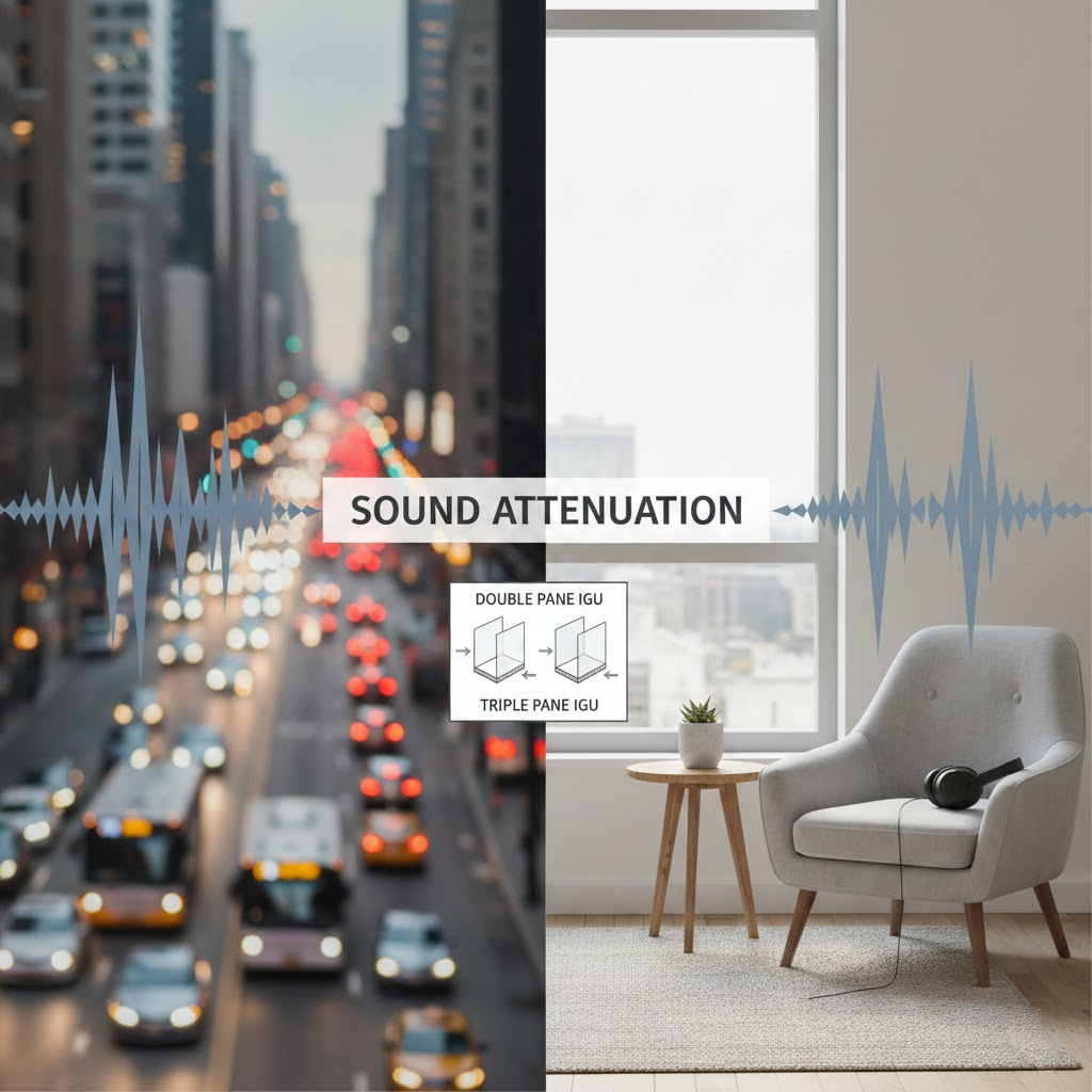 Sound control for busy sites