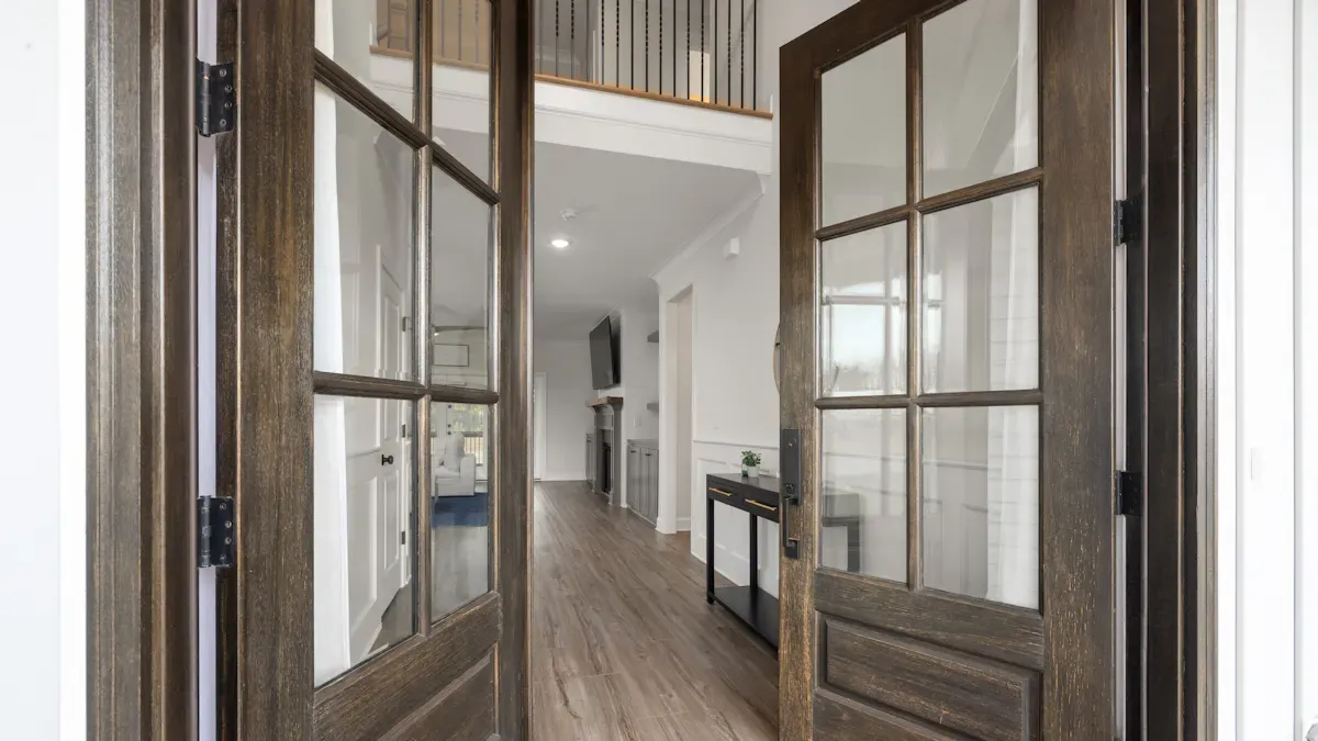 What are French interior doors?