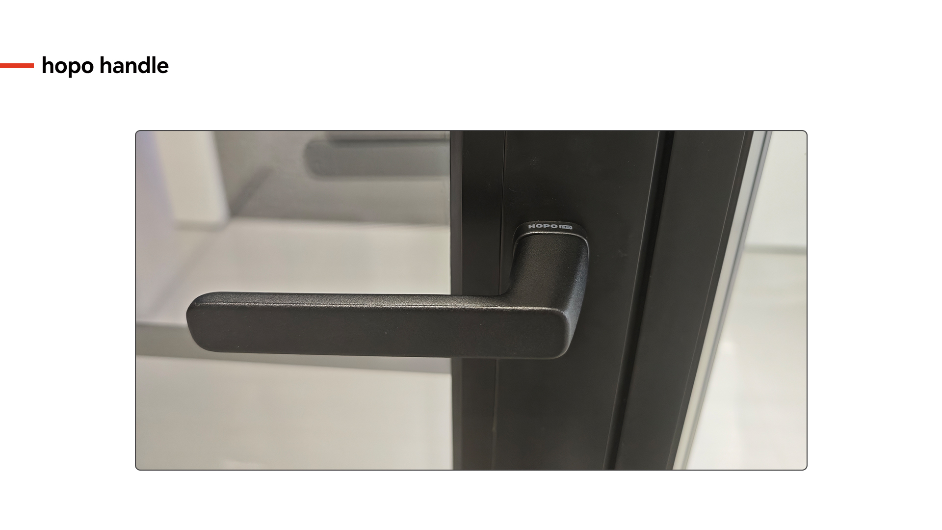 WEHAG No Base Handle - Available in black and silver finishes, this handle features a no base plate design for clean appearance. The flush-mount configuration reduces visual bulk while providing ergonomic grip for comfortable operation of awning windows. 0b24e49670539eb4f9731ee298449d7