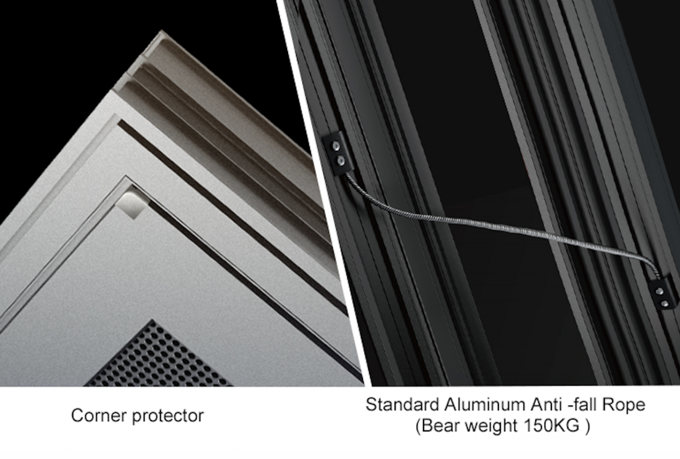 Corner Protectors & Anti-Fall Rope