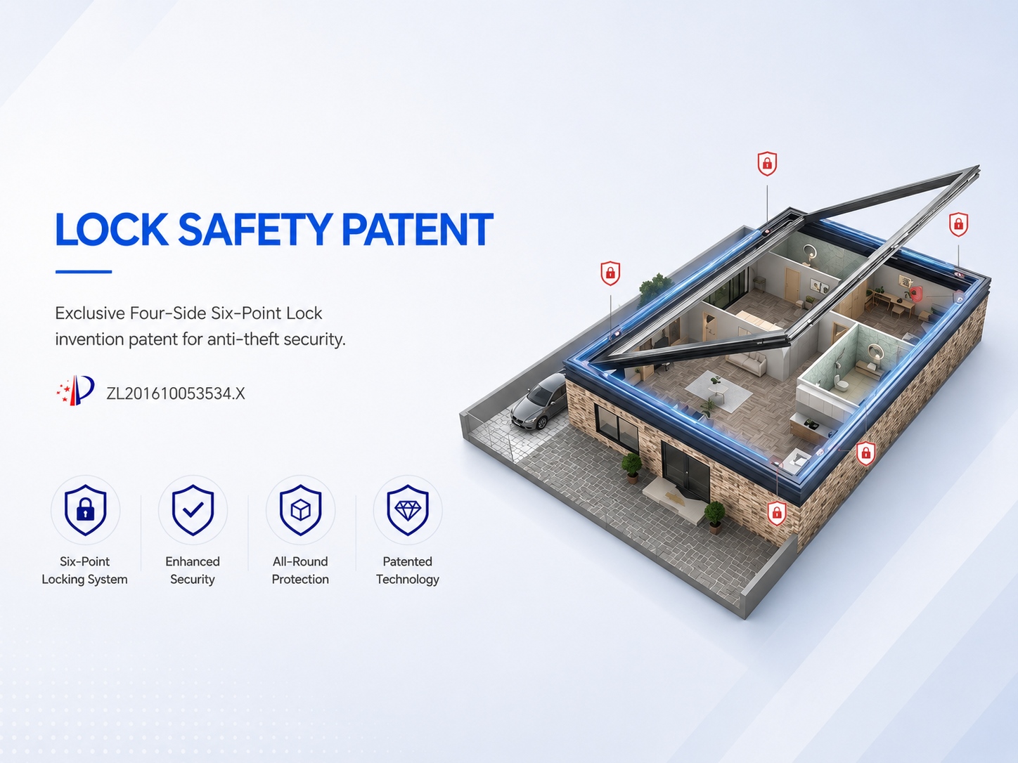 Six-Point Locking System