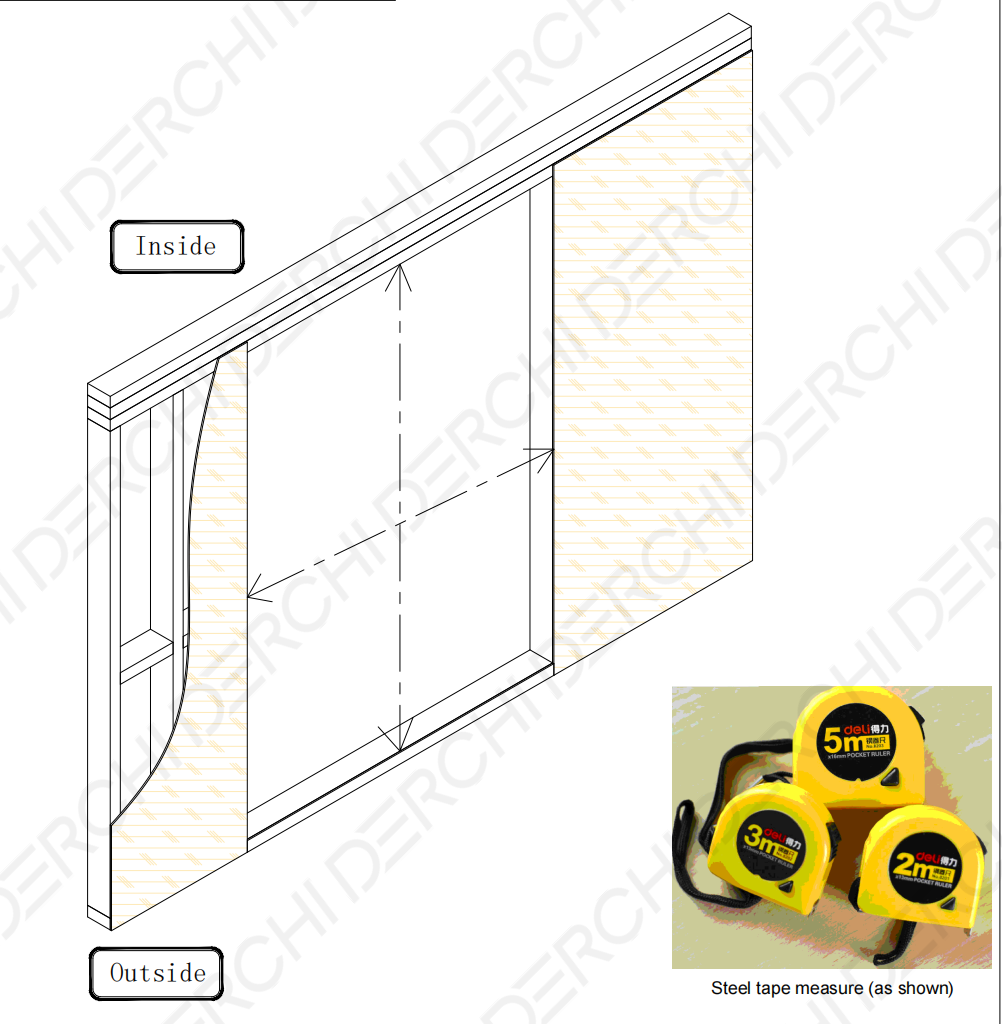 sliding window installation