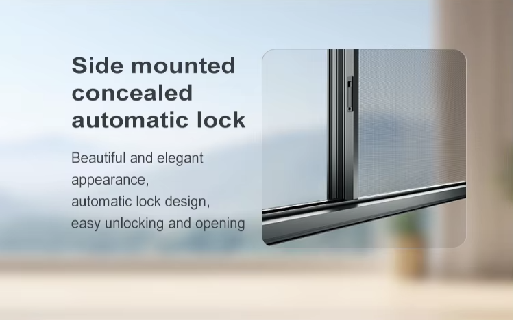 Side Mounted Concealed Automatic Lock