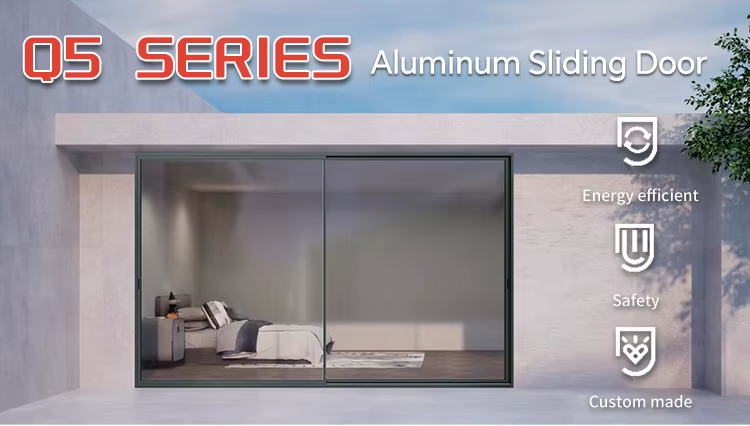 Q5 Series Aluminum Glass Sliding Door