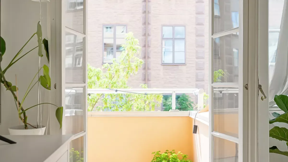 How French Doors Open Up Small Spaces