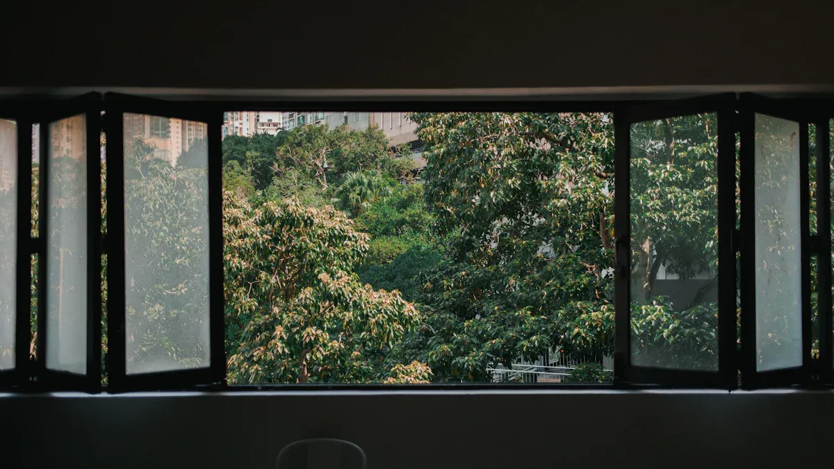 Install the 60 x 48 window