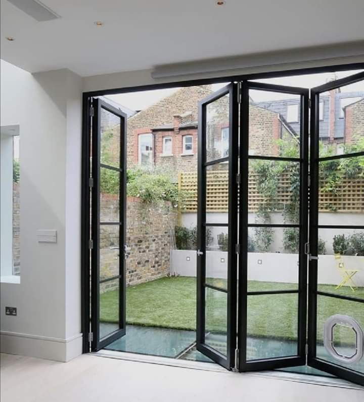 folding sliding glass doors