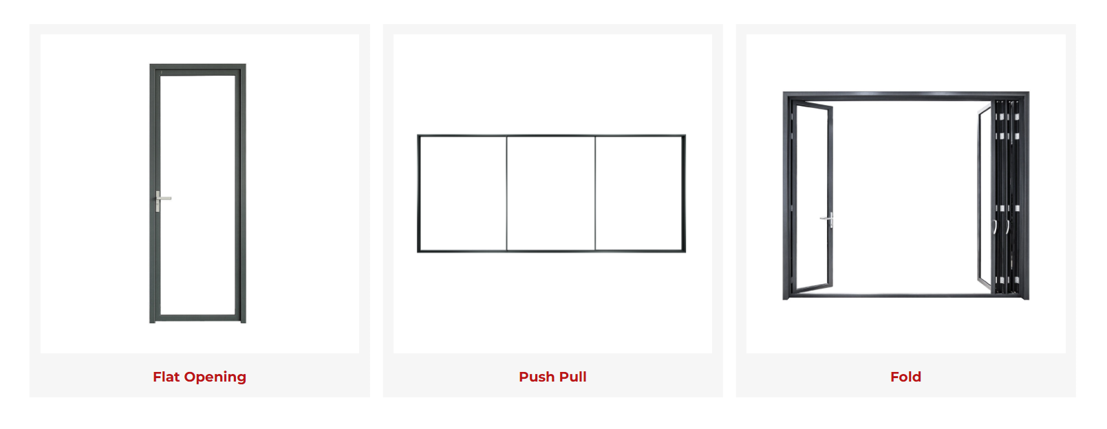 商业门开启方式选项