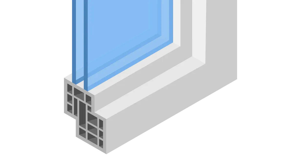 aluminum double pane windows features
