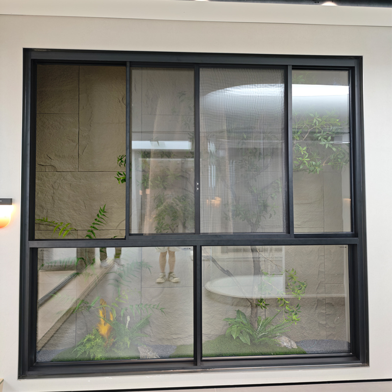 E3T Broken Bridge Aluminum Sliding Window