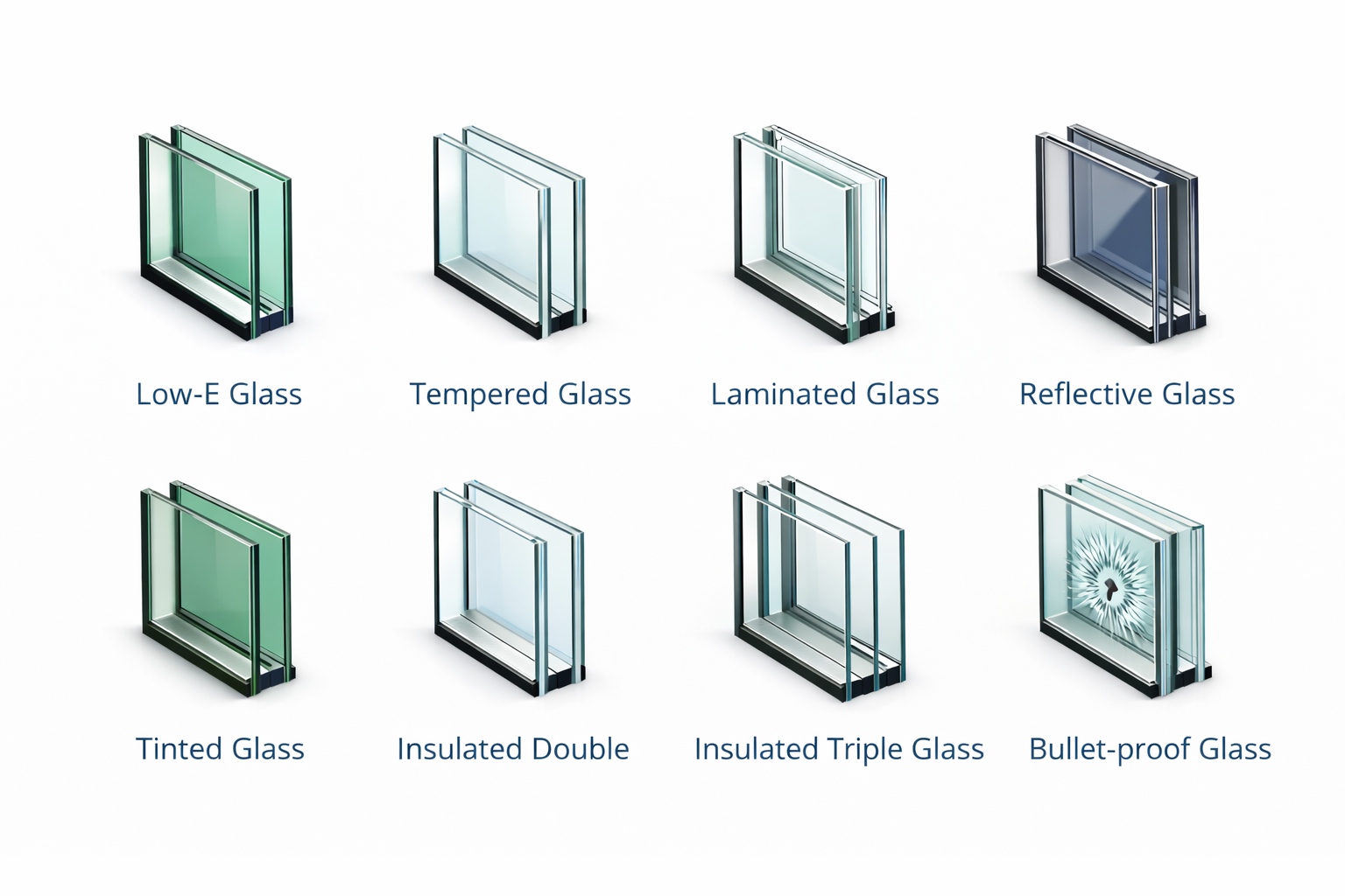 Glass Type Customization for Different Project Needs