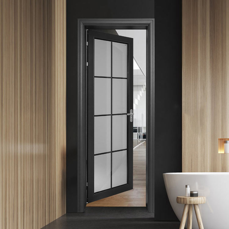Aluminum Swing Door For Showrooms
