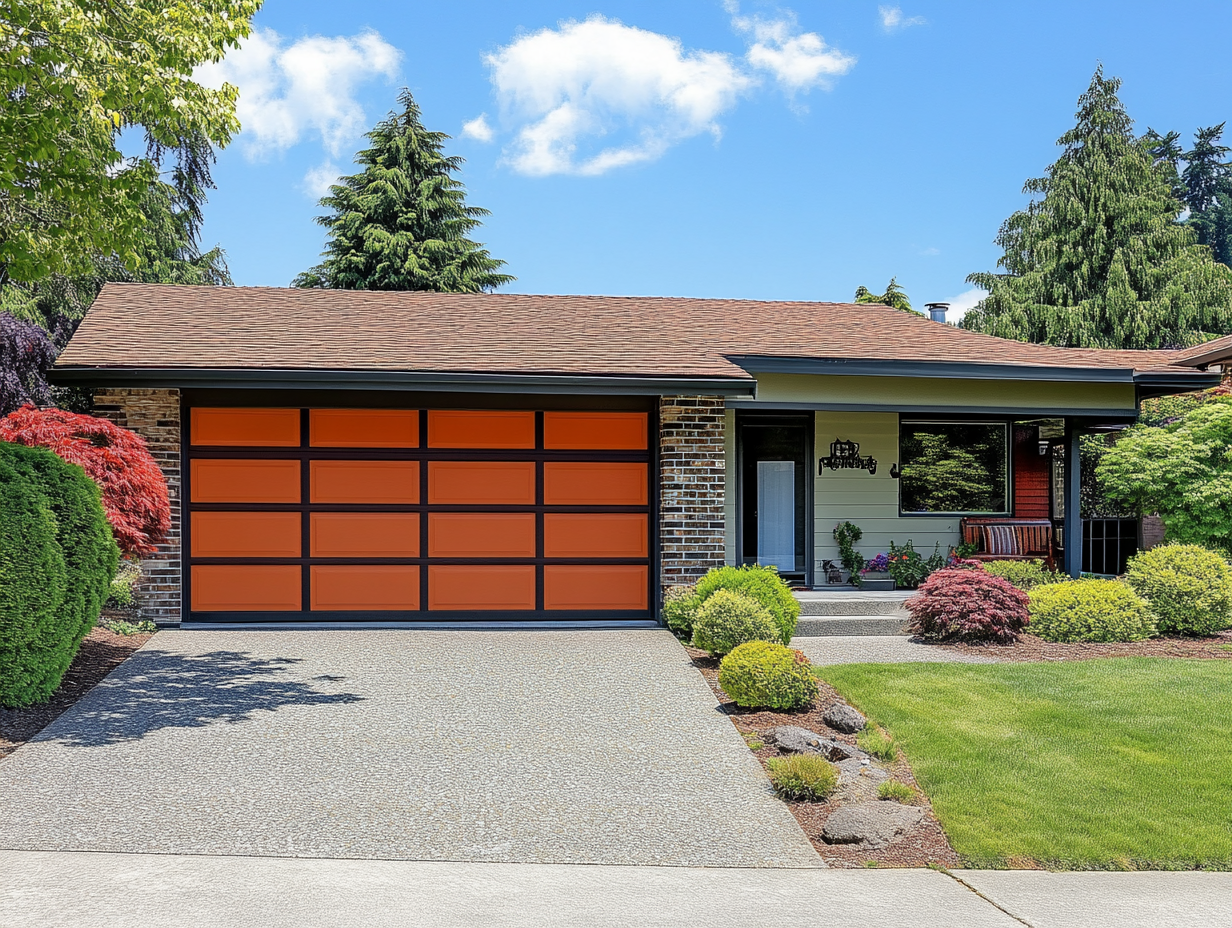 garage door color