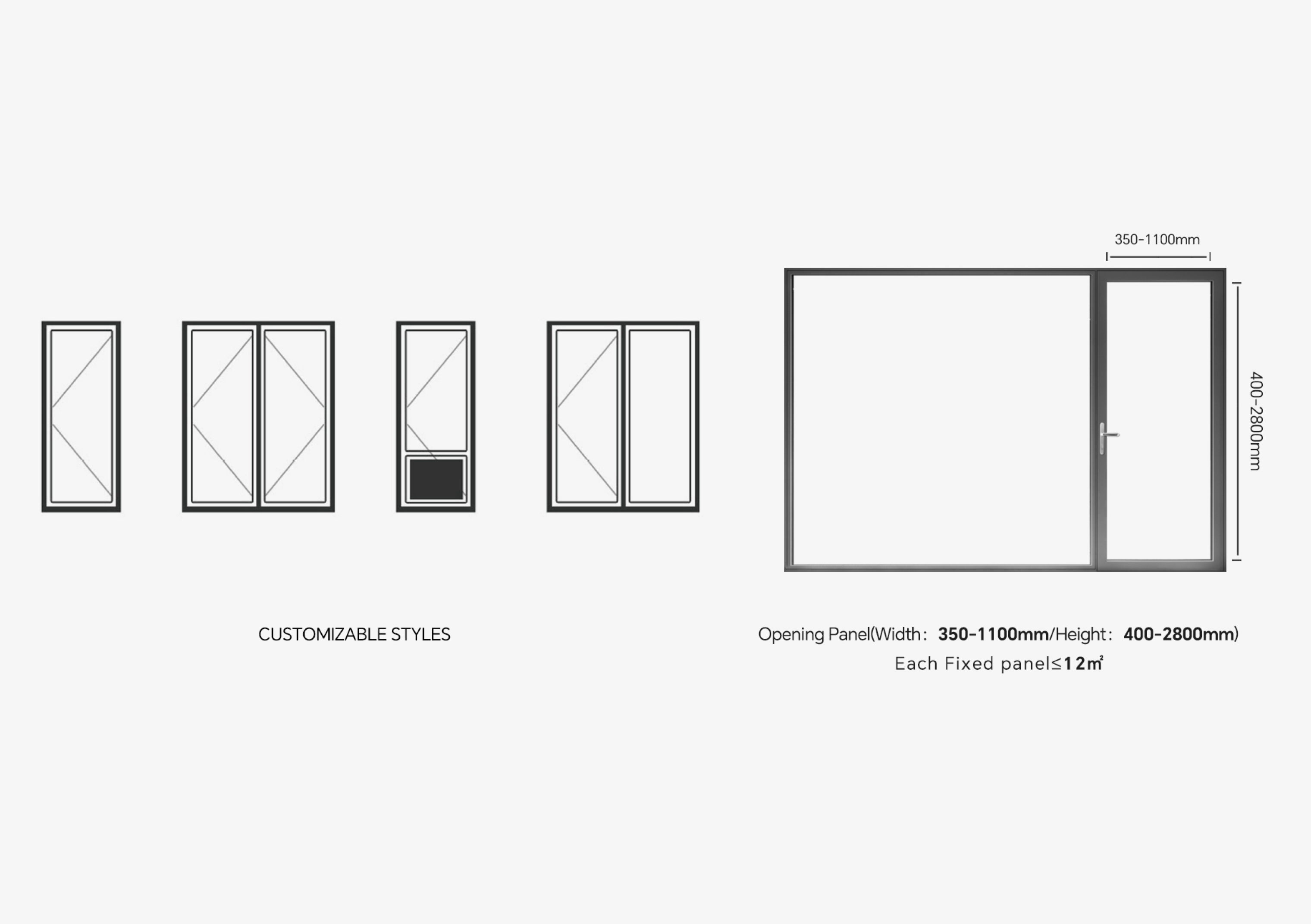 P103 Swing doors