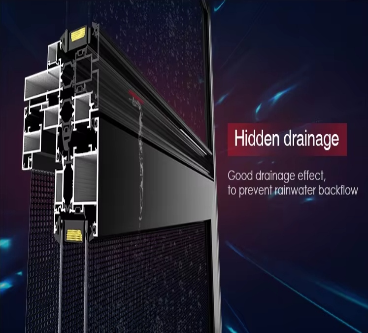 Hidden Anti-Backflow Drainage System