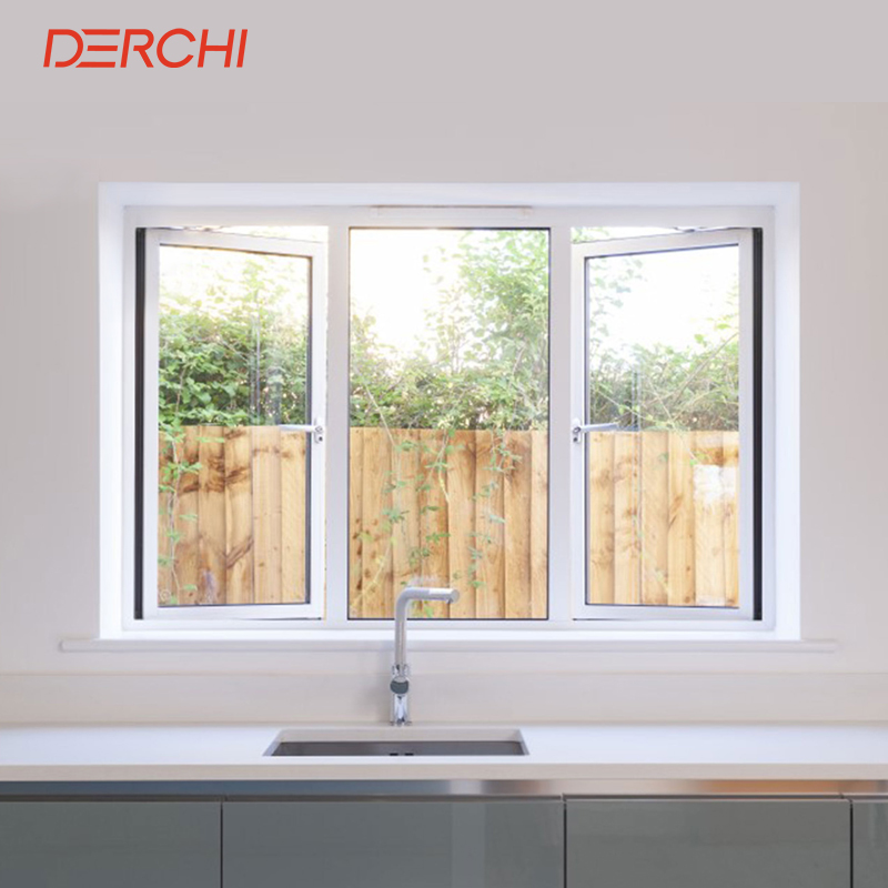 UPVC PVC Outward Casement Windows