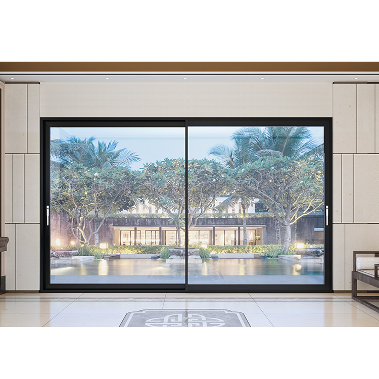 frosted glass sliding door