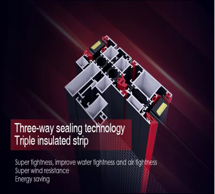 Three-Way Sealing and Triple Insulated Strips for Energy Efficiency
