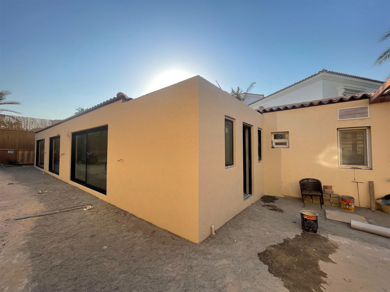 Dubai UAE Aluminum Sliding Door Project Case