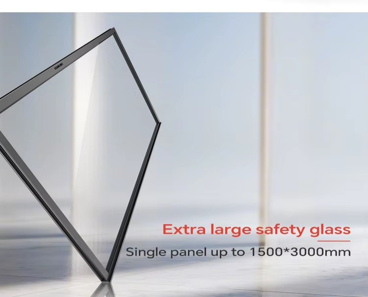 Large safety glass / large-panel capability