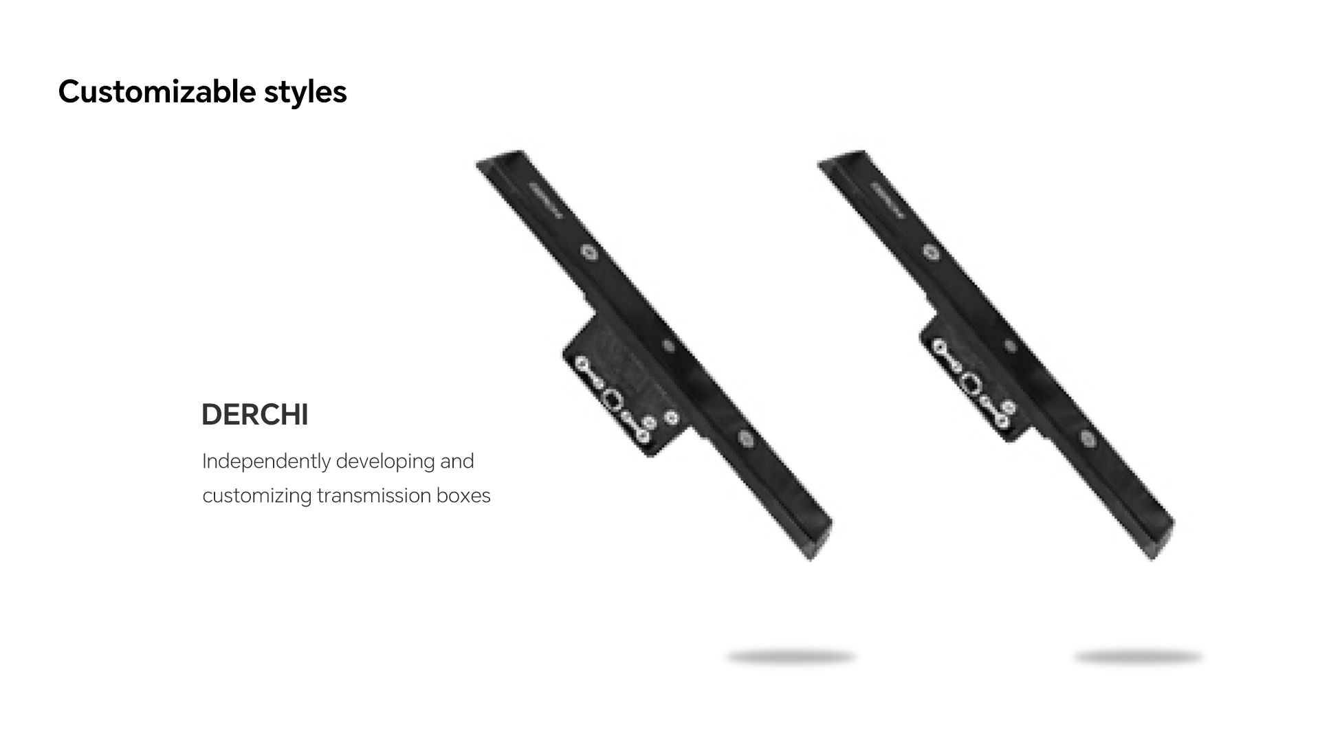 DERCHI WY-77 Casement Window Hardware - Independently Developed Custom Transmission Box