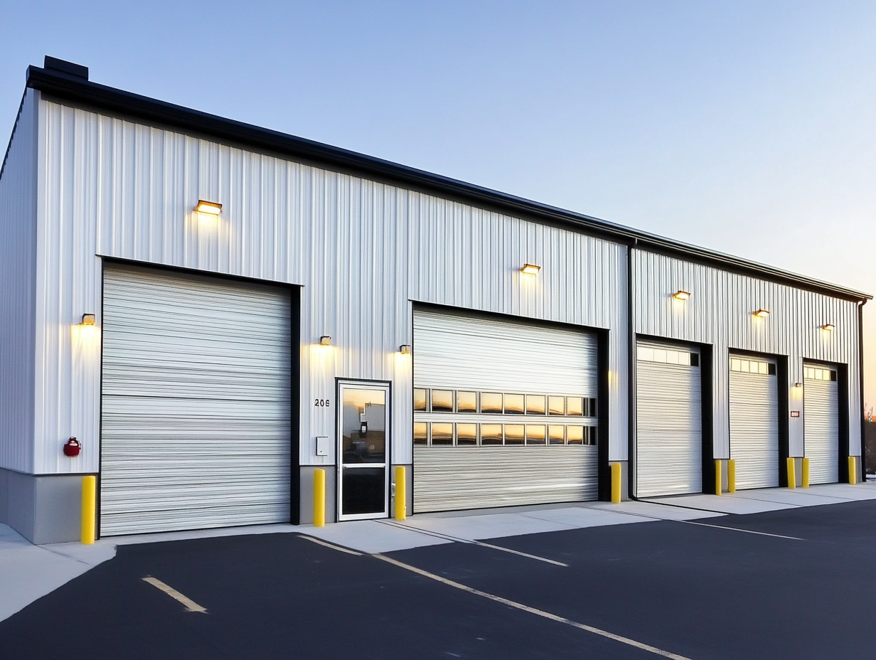 Commercial garage door sizes