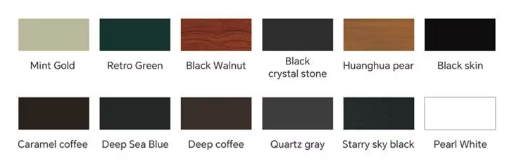 Color Options for UPVC Outward Casement Windows