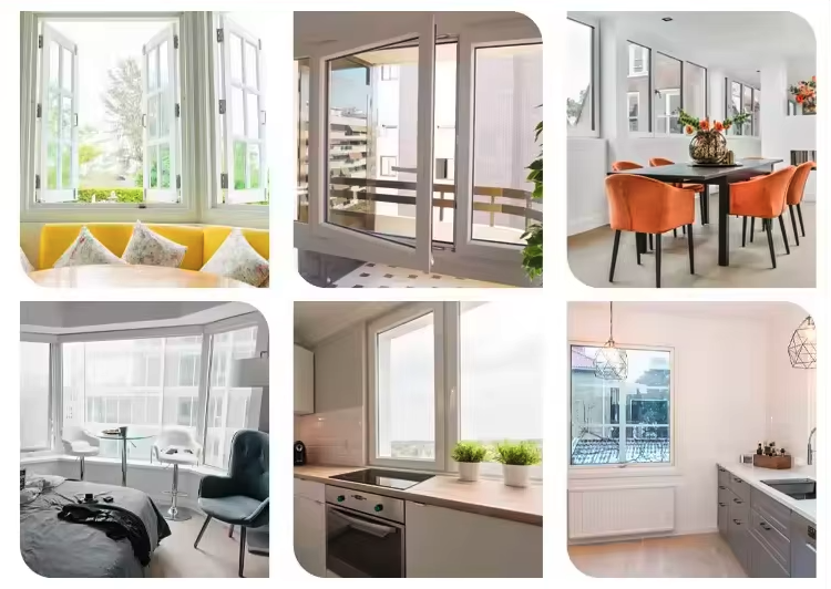 Application Scenarios for UPVC Outward Casement Windows
