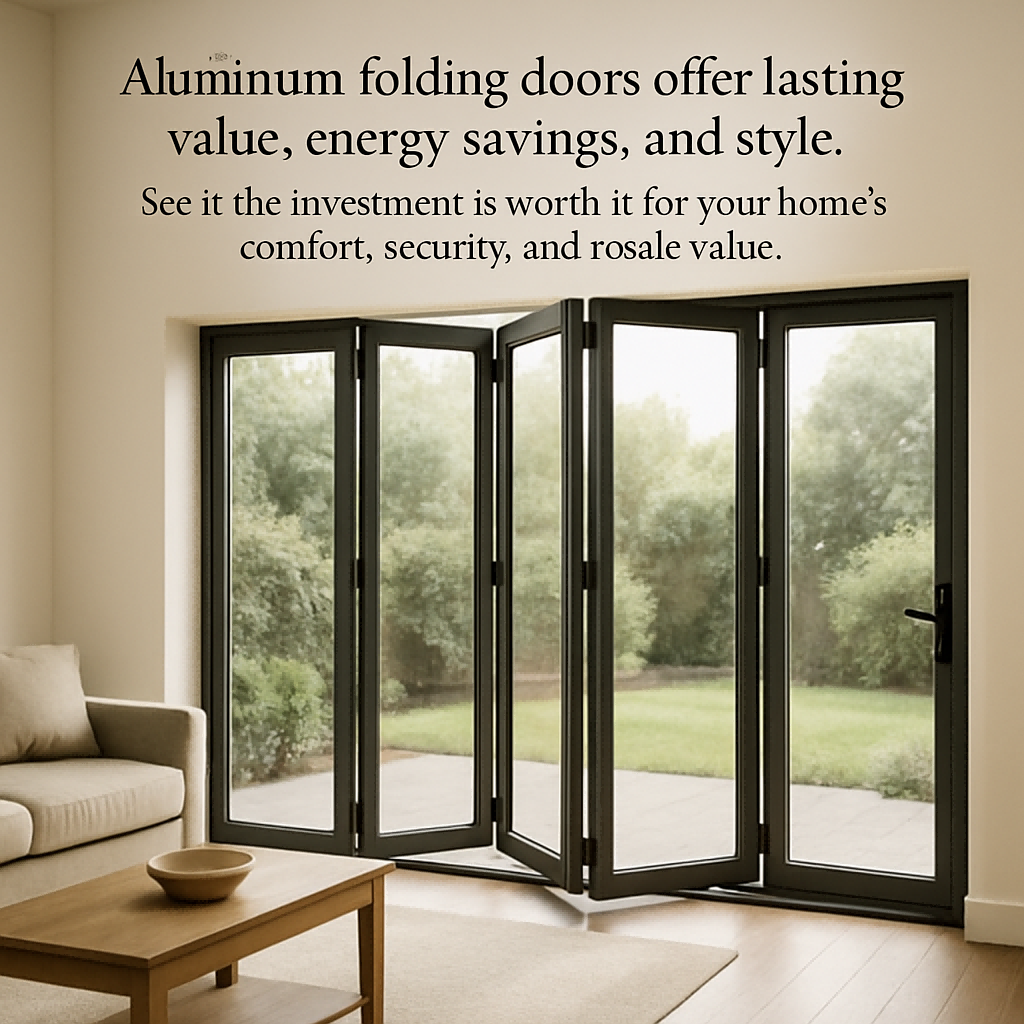 Aluminum Folding Doors Investment: Is It Worth It?