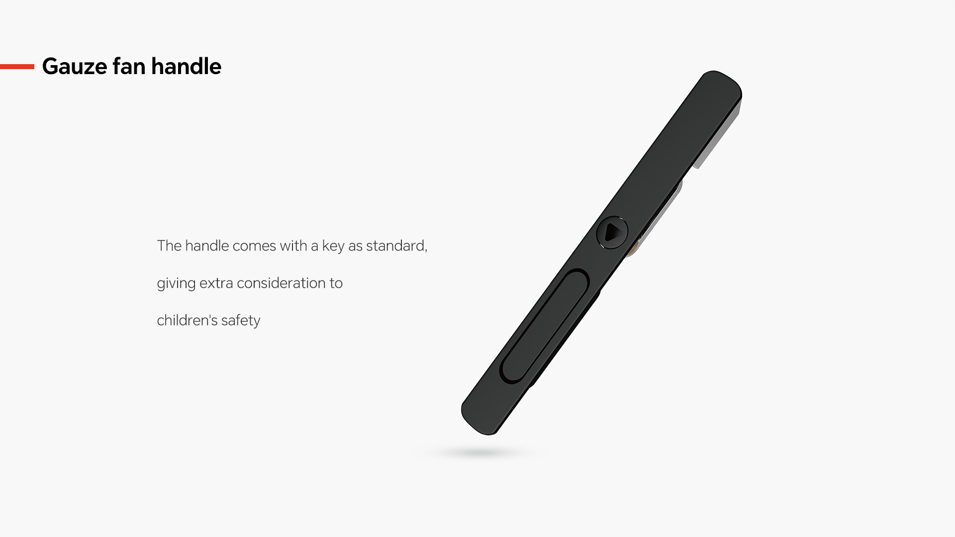 Screen Sash Handle With Key