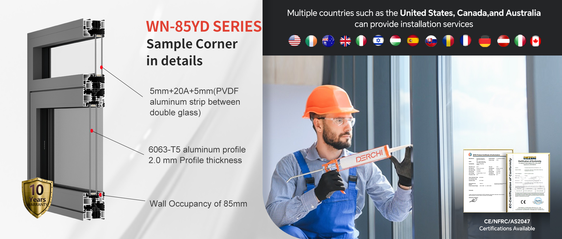 Mana Jireenyaa Inward Opening Casement Window Mana Ammayyaatiif