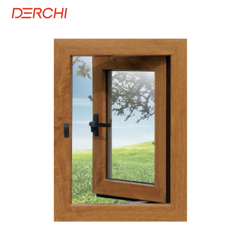 UPVC PVC Outward Casement Windows