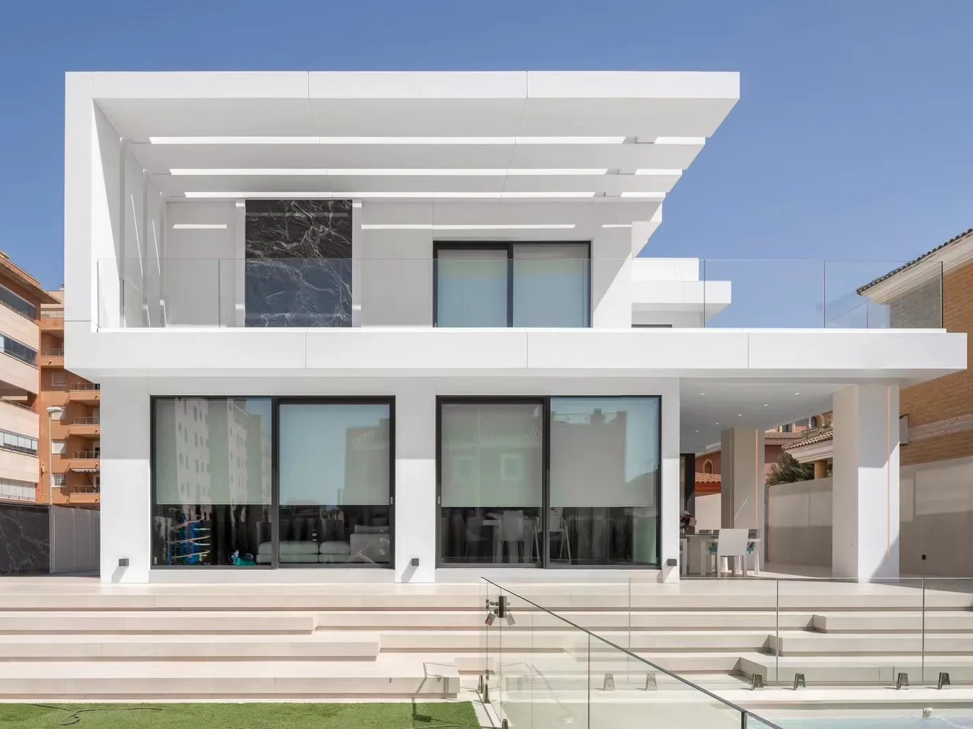 Q9 Series Slim Frame Aluminum Sliding Door