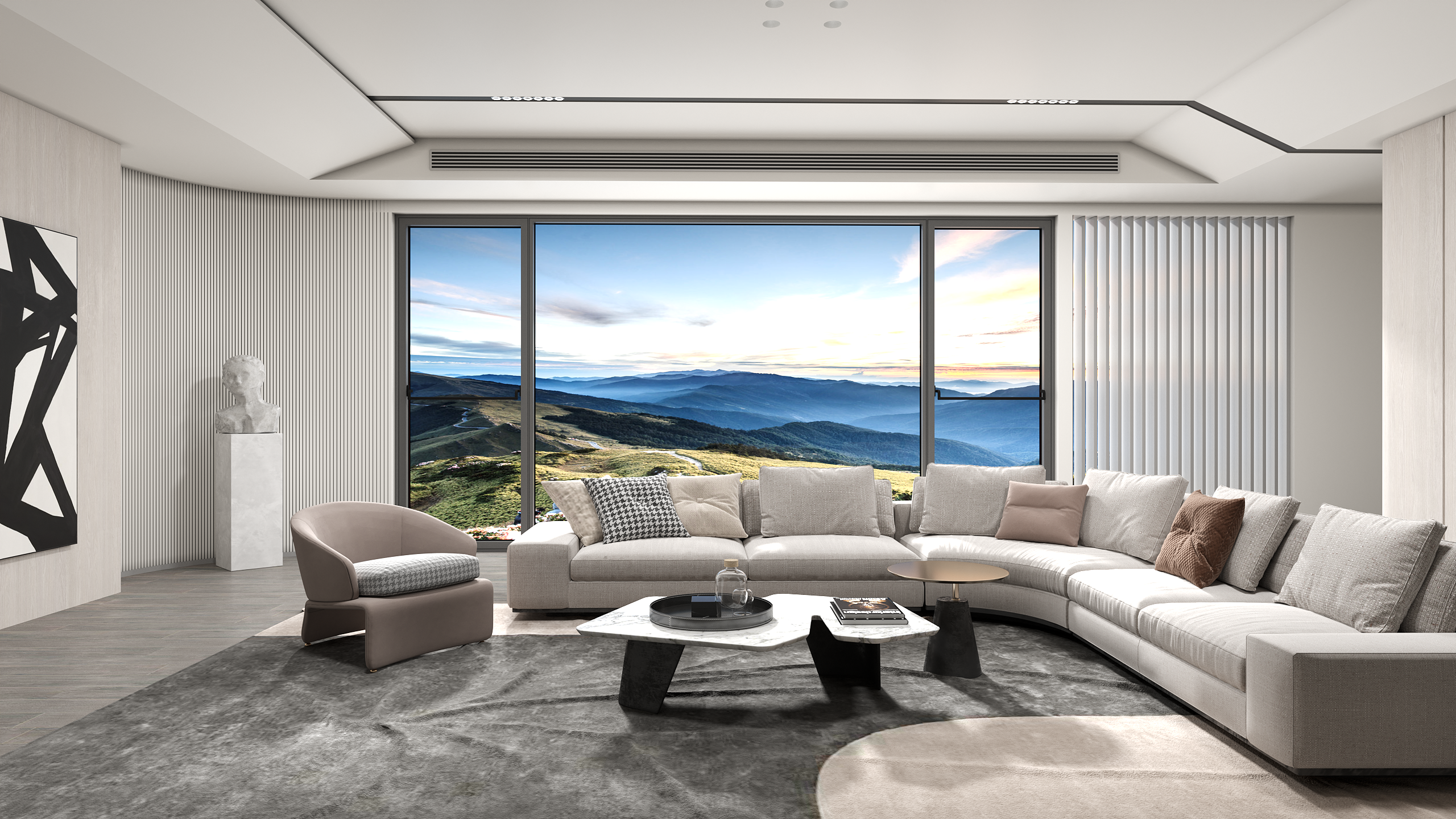WY-72 Series Aluminum Cranked-out Casement Window