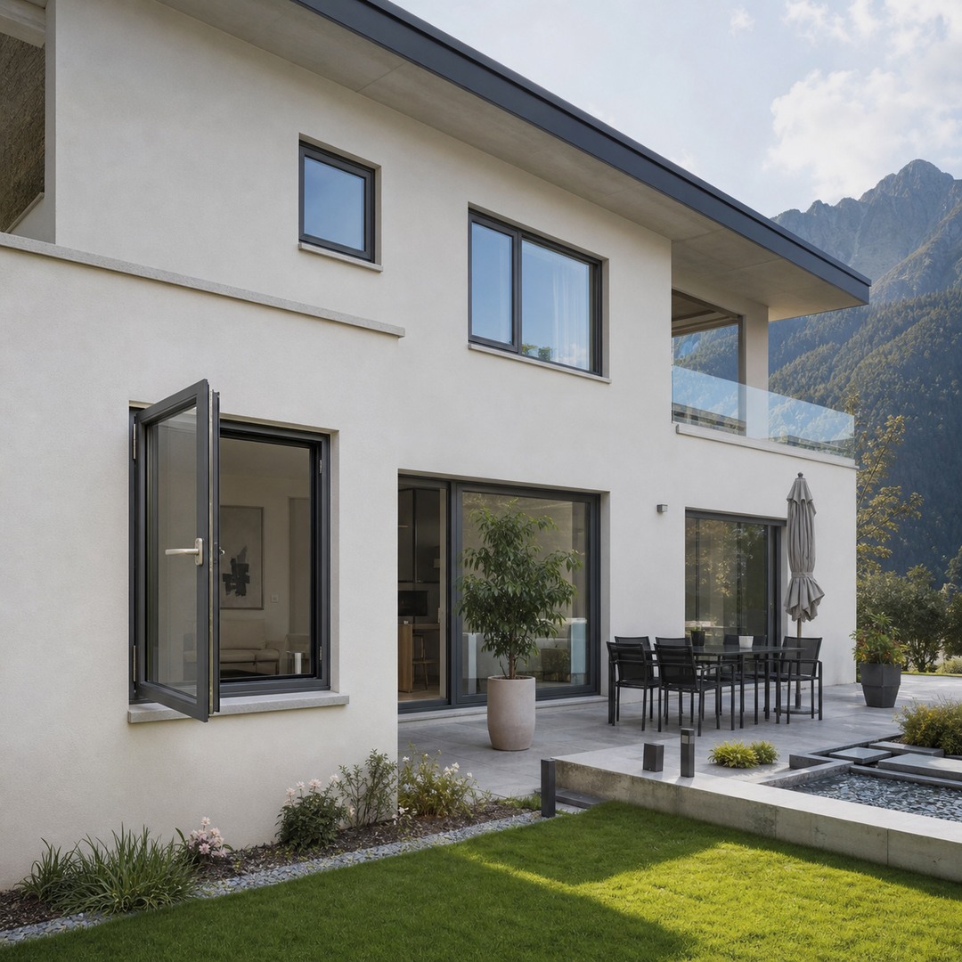 48 x 48 double casement window