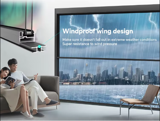 Windproof Wing Design