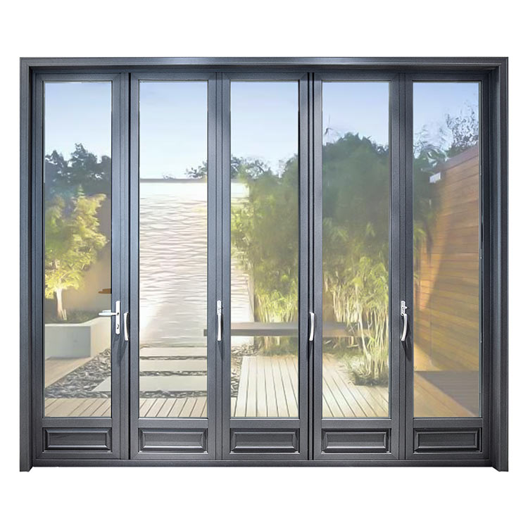 interior folding glass doors