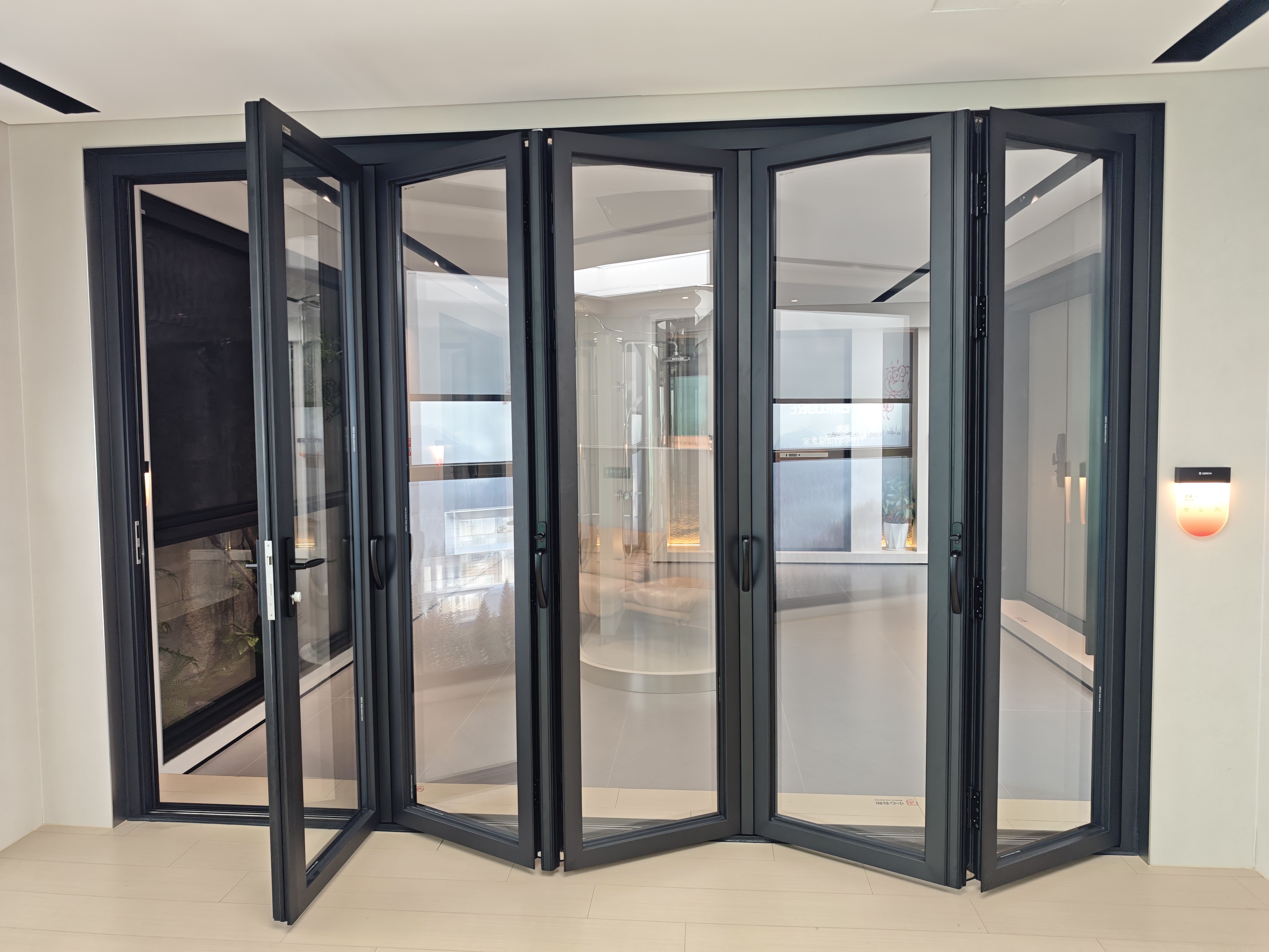 WZ-80 Aluminum Folding Door