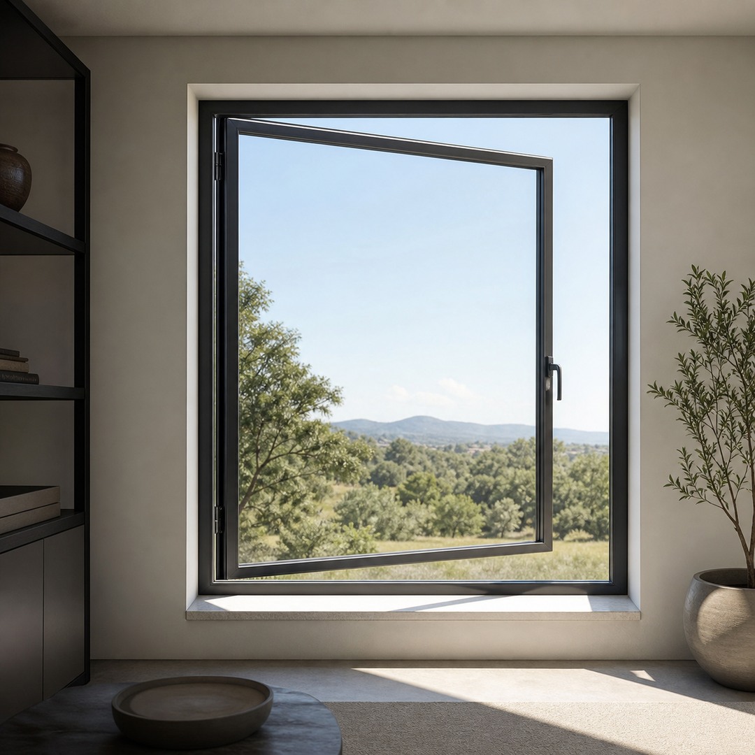 casement window for bathroom