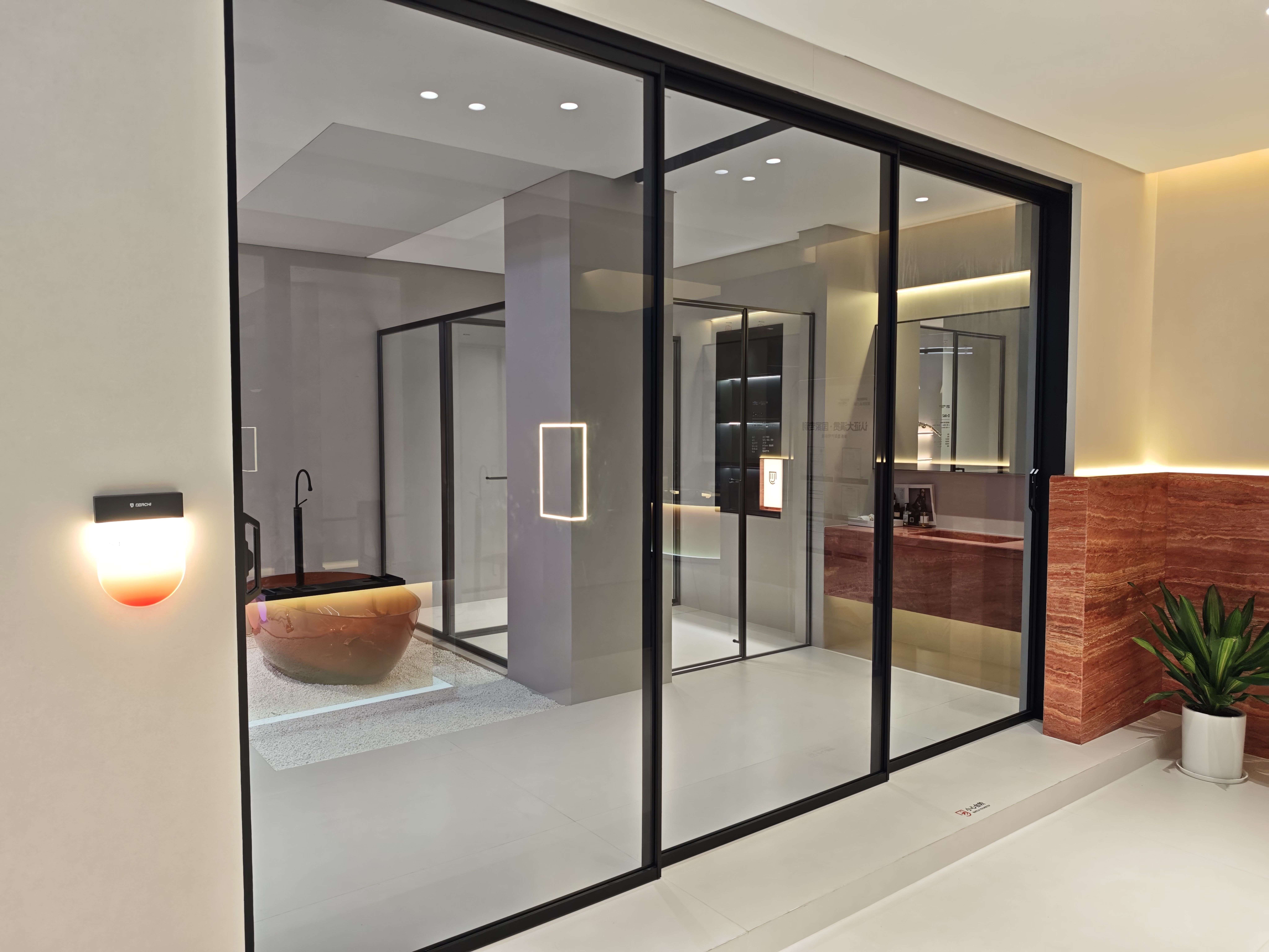 WT-103 Ultra-Narrow Sliding and Sling Door