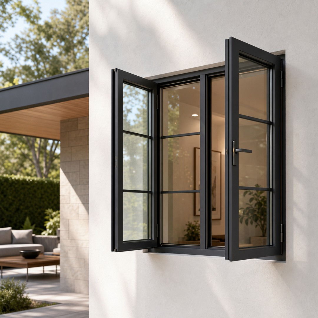 6 casement windows