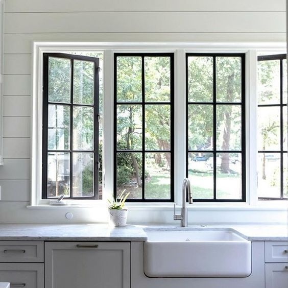 Commercial Reception Sliding Windows