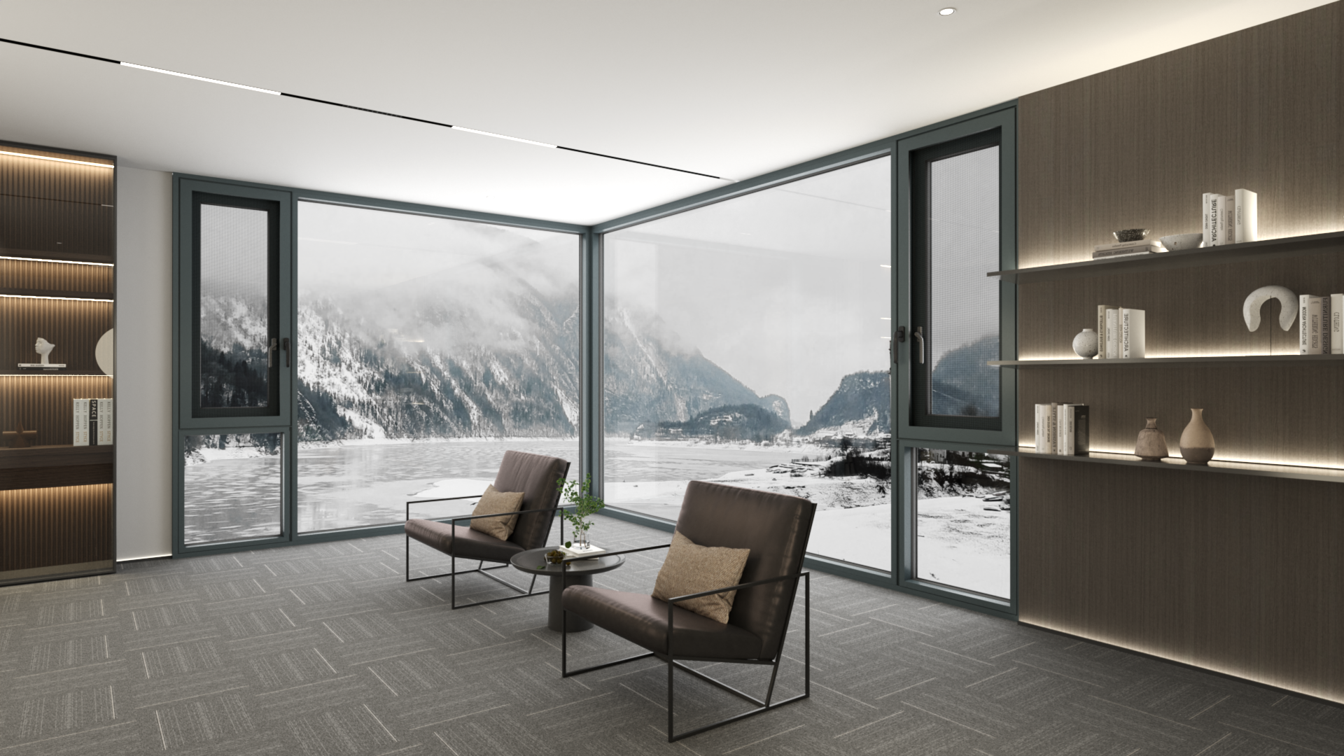 WY-143 Thermal Break Aluminum Casement Window