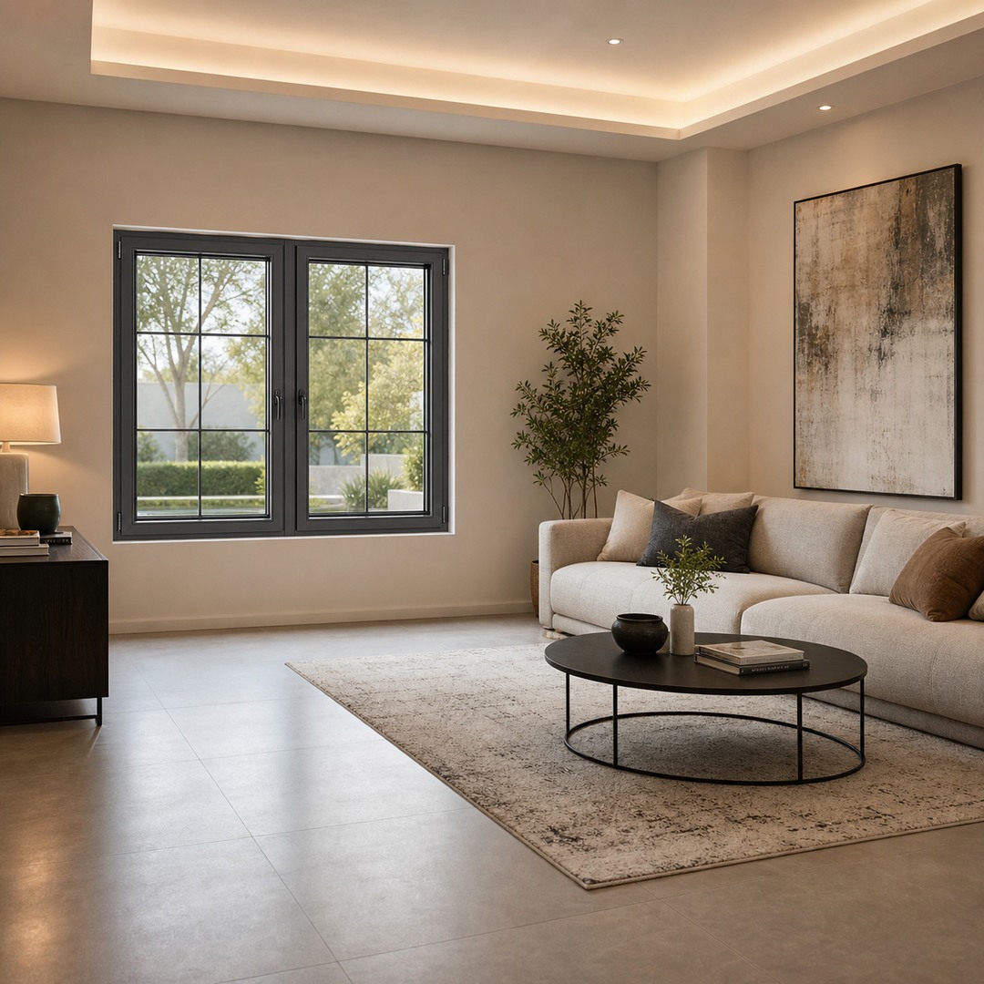 6 pane casement window