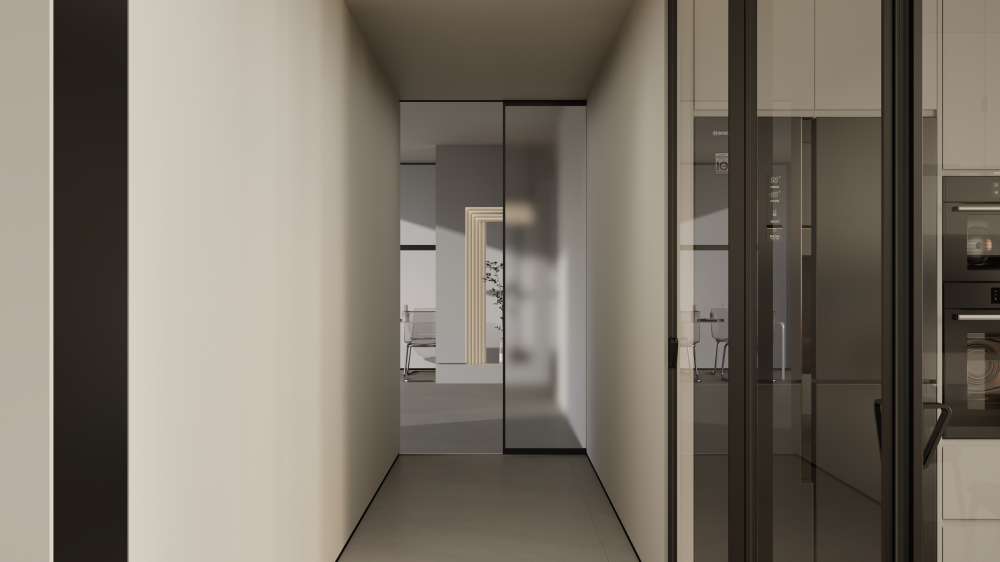 WT-103 Ultra-Narrow Sliding and Sling Door